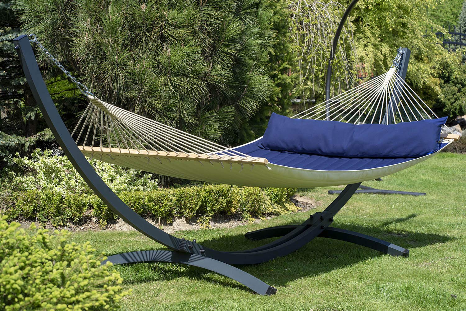 Colombian Hammock Stand Set Hammock Stand - 12 FT Steel Frame for